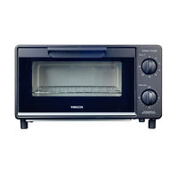 YAMAZEN カーボン オーブントースター 1200W 2枚焼き 温度調整機能 タイマー付 YTSC-C120(B) 1台