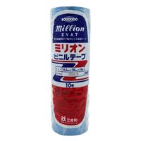 【ビニールテープ】 ミリオン 電気絶縁用ビニルテープ 空 幅19mm×長さ10m 共和 1セット（10巻入）