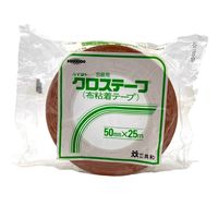 【ガムテープ】 パイロン クロステープ クリーム 幅50mm×長さ25m HE-011 共和 1箱（30巻入）