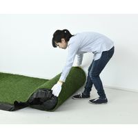 山善（YAMAZEN） 除草シート付き人工芝 芝丈35mm 1×2m PS7B-B3512（GR） 1個