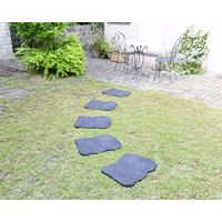 山善（YAMAZEN） ラバーステップマット飛び石 RSM-T 4枚