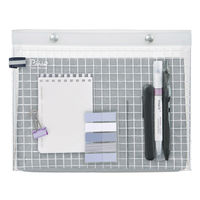 コクヨ ツールペンケース<ピープ> (A5フラットタイプ) シルバーグレー F-VBF243-1 1個