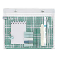 コクヨ ツールペンケース<ピープ> (A5フラットタイプ) セージグリーン F-VBF243-5 1個（直送品）