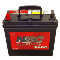 NBC 国産車バッテリー アイドリングストップ車対応 N-65R(B24R)　1個（直送品）