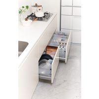 Like-it（ライクイット） ファイルボックススクエア ワイド４個組 Ｗ ＭＸー２８*４Ｐ 1セット（直送品）