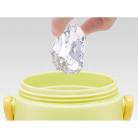 スケーター SSH4C シリコン製ストローホッパー水筒 DINOSAURS PICTURE BOOK 624452-SSH4C 1個（直送品）