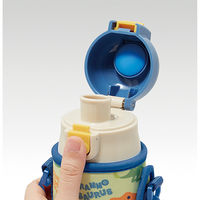 KSDC4 ロック付ワンプッシュダイレクトボトル470ml ボトルカバー付 DINOSAURS PICTURE BOOK 624544-KSDC4