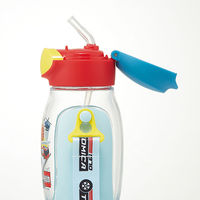 スケーター PDSH6DX ワンプッシュストローボトル 530ml トミカ 644085-PDSH6DX 1個（直送品）