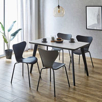 【軒先渡し】後藤家具物産 セラミックダイニングテーブル 幅1300×奥行700×高さ750mm ホワイト DT-CLT-WH 1台（直送品）