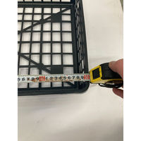 兼弥産業 カゴトレー小深342×505×80 黒 2100771 1個（直送品）