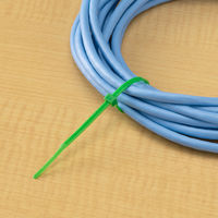 アスクル 結束バンド 緑 長さ150mm 1パック（100本入） オリジナル