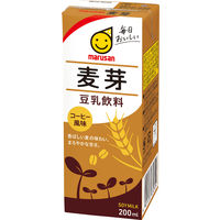 マルサンアイ 豆乳飲料 麦芽 200ml 1セット（48本）