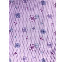 ブルーメイト 子供用 女児 甚平セット パープル 花柄 140cm 14348E PU2 140 1セット（直送品）