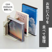 リヒトラブ 1冊でも倒れないブックスタンド ブラック A3575-24 1台