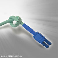 サンワサプライ タクティカル光ファイバケーブル(マルチ50μm、SC×2-SC×2、10m) HKB-SCSCTA5-10N 1本（直送品）