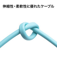 サンワサプライ タクティカル光ファイバケーブル(マルチ50μm、LC×2-LC×2、50m) HKB-LCLCTA5-50N 1本（直送品）