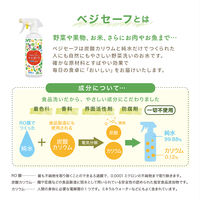 野菜あらいのお水 ベジセーフ まとめ洗い用 パウチ 1200ml 5個 landlink