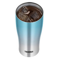 サーモス（THERMOS） 真空断熱タンブラー 420ml ブルーフェード JDE-421C BL-FD 5個