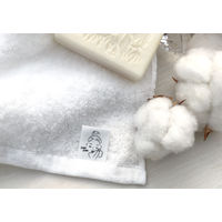 フェイスタオル おぼろタオル 専顔タオル ホワイト（白） 約32×60cm 5枚