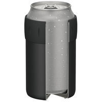 サーモス（THERMOS） 保冷缶ホルダー 350ml缶用 ブラック JCB-352 BK 5個