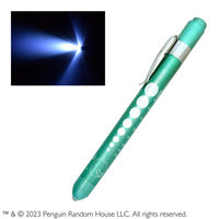 セントレディス エリックカールメディカルペンライト シルバーグリーン ST-CEC0001 1セット(3個入)（直送品）