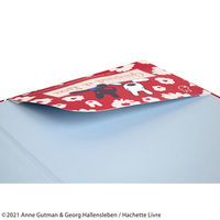 セントレディス リサとガスパール クリップボード Fleurレッド ST-ZG0012 1セット(6個入)（直送品）