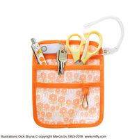 セントレディス ミッフィー ポケットオーガナイザー フラワーオレンジ ST-ZMF0019 1セット(3個入)（直送品）