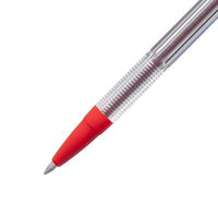 パイロット 油性ボールペン スーパーP 0.7mm クリアレッド軸 赤インク BP-P-CFR 1本