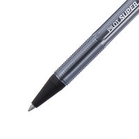 パイロット 油性ボールペン スーパーノック 0.7mm クリアブラック軸 黒インク BPK-P-CFB 1本