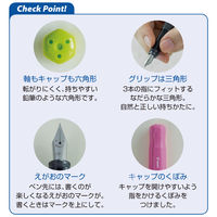 パイロット 万年筆 カクノ NCF FKA-1SR-NCF 1セット（10本）