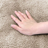 もこふわボアはんてん　ベージュ 80005 1個 トレードワン（直送品）