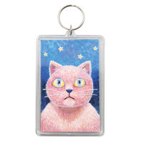 アーテック ワンタッチクリアキーホルダー(プレゼントクリアカードケース) 1761 1セット(30個)