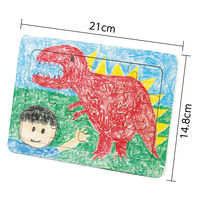 アーテック 木製パズル 無地 44065 1セット（10個）