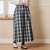 清原 生地 TCタータンチェック ココチファブリック KOF-58_BG ブルーグリーン 1巻（10M）（直送品）