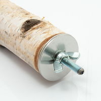 (株)リーフ Leaf Corp 鳥　止まり木　国産シラカバ　パーチ　ＬＬ　天然素材 930730 1個（直送品）