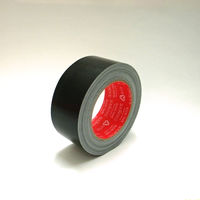 強粘着厚手カラー粘着テープ 幅50mm×長さ25m 黒 キラックス 1巻