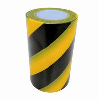 虎ビニールテープ 幅90mm×長さ10m 黄/黒 キラックス 1箱（40巻入）