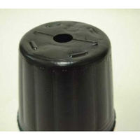 日本ポリ鉢販売 ポリポット黒丸90 100入 9cm 4539920900146 1個（直送品）