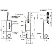 鍋屋バイテック会社 ハンドル自動化ユニット|ハンドル自動化ユニット EPUー220 EPUー220ーBーBK 1個（直送品）