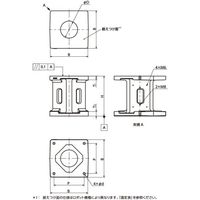 鍋屋バイテック会社 ロボットスタンド (ファナック製ロボット対応) RSAーFA RSAーFAー224ー600ーB 1個（直送品）