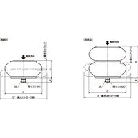 高性能エラストマストッパ(ベーシックストップ) 長寿命・高耐環境性・高エネルギ吸収タイプ TPCーAA TPCーAAー166ー168ーM（直送品）