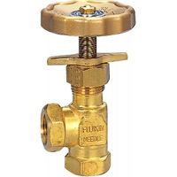 フジキン ニードルバルブ|ニードルバルブ(黄銅製) HD・DUE DUEー12AーR 1個（直送品）