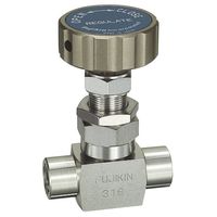 フジキン ニードルバルブ|FINE series PUREステンレス鋼製4.9MPa(ON OFF用)FU FUEー95ー6.35 1個（直送品）