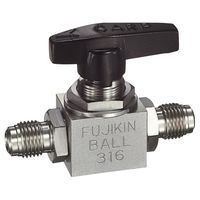 フジキン ボールバルブ|スーパーミニボールバルブ FUBV FUBVー715ー9.52 1個（直送品）