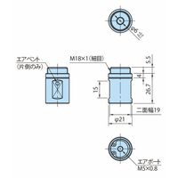 イマオコーポレーション エアロック着脱|エアピンロッククランパー(単動タイプ) PPHCーS PPHC0621SーSUS 1個（直送品）