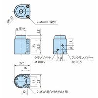イマオコーポレーション エアロック着脱|エアピンロッククランパー(複動タイプ) PPHCーD PPHC0623DーSUS 1個（直送品）