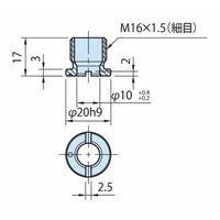 イマオコーポレーション エアロック着脱|エアボールロッククランパー用ケース PBLCーM PBLCーM16ーSUS 1セット(2個)（直送品）