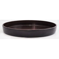 イシダ PC丸盆 平安杢 深30cm 4970736521390 1セット(1個×3)