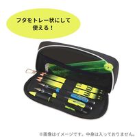 クツワ PUMA(プーマ) ホルダートレーペンケース ブラック PM407BK 1個