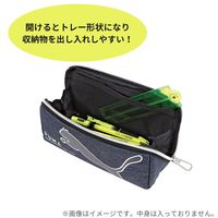 クツワ PUMA(プーマ) トライトレーペンケース ネイビー PM406NB 1個